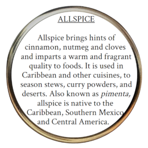 Allspice (Pimenta dioica) 