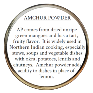 Amchur Powder (Mangifera indica)