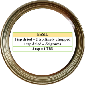 Basil (Ocimum basilicum)