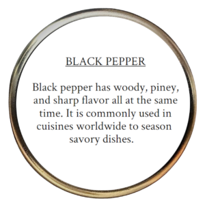 Black Pepper (Piper nigrum)