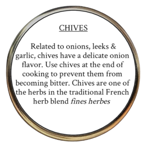 Chives (Allium schoenoprasum)