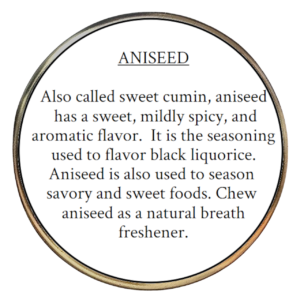 Aniseed (Pimpinella anisum)