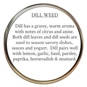 Dill weed (Anethum graveolens)