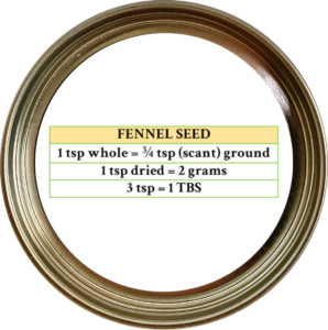 Fennel (Foeniculum vulgare) 