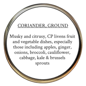 Coriander Ground (Coriandrum sativum pulveris)