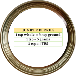 Juniper berry (Juniperus communis)