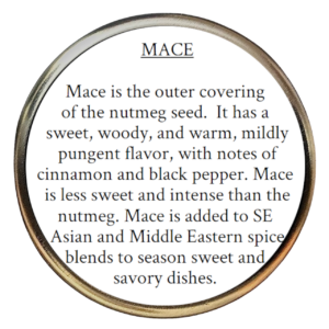 Mace (Myristica fragrans) 