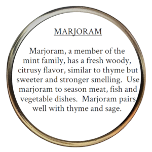 Marjoram (Origanum majorana)