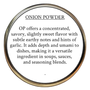 Onion Powder (Allium cepa pulveris)
