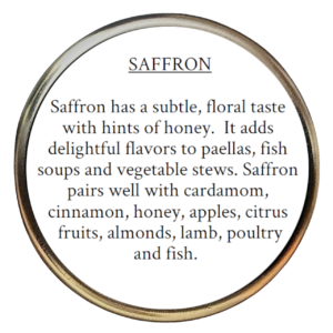 Saffron (Crocus sativus)