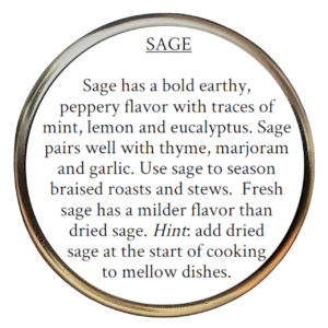 Sage (Salvia officinalis)