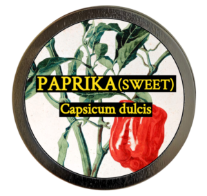 Paprika, Sweet (Capsicum dulcis)