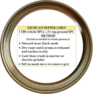 Szechuan Pepper (Zanthoxylum)