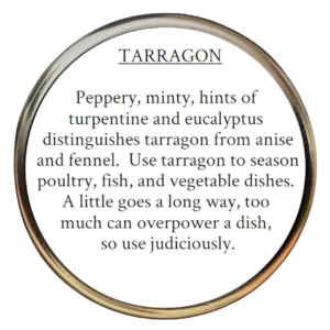 Tarragon (Artemisia dracunculus)