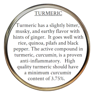 Tumeric (Curcuma longa)
