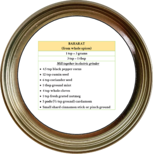 Baharat (Lebanese, Middle East Spice Blend)