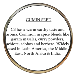 Cumin Seed (Cuminum cyminum) 