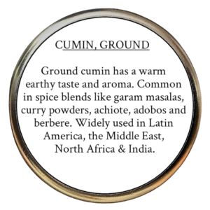 Cumin Seed Ground (Cuminum cyminum pulveris) 