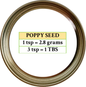 Poppy Seed, Black (Papaver somniferum nigra)