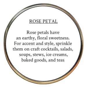 Rose petal (Rosa damascene)